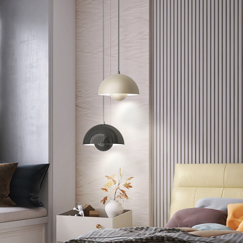 Junips | AuroraBloom™ – Hanging Flower Pot Lamp for the Bedroom