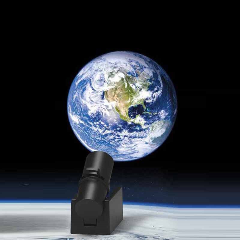 Junips | Earth & Moon Projector Lamp | LED Night Light | Cosmic Ambiance with Multiple Modes