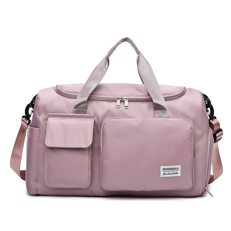 Junips | Multi-Pocket Travel Bag, Sports and Gym Duffle with Separate Shoe Compartment