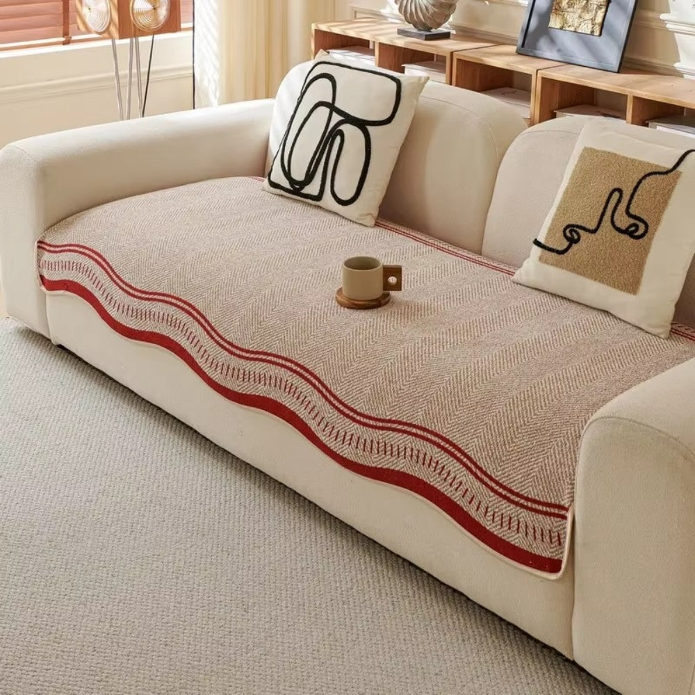 Junips | Modern Wave Anti-Slip Sofa Cover