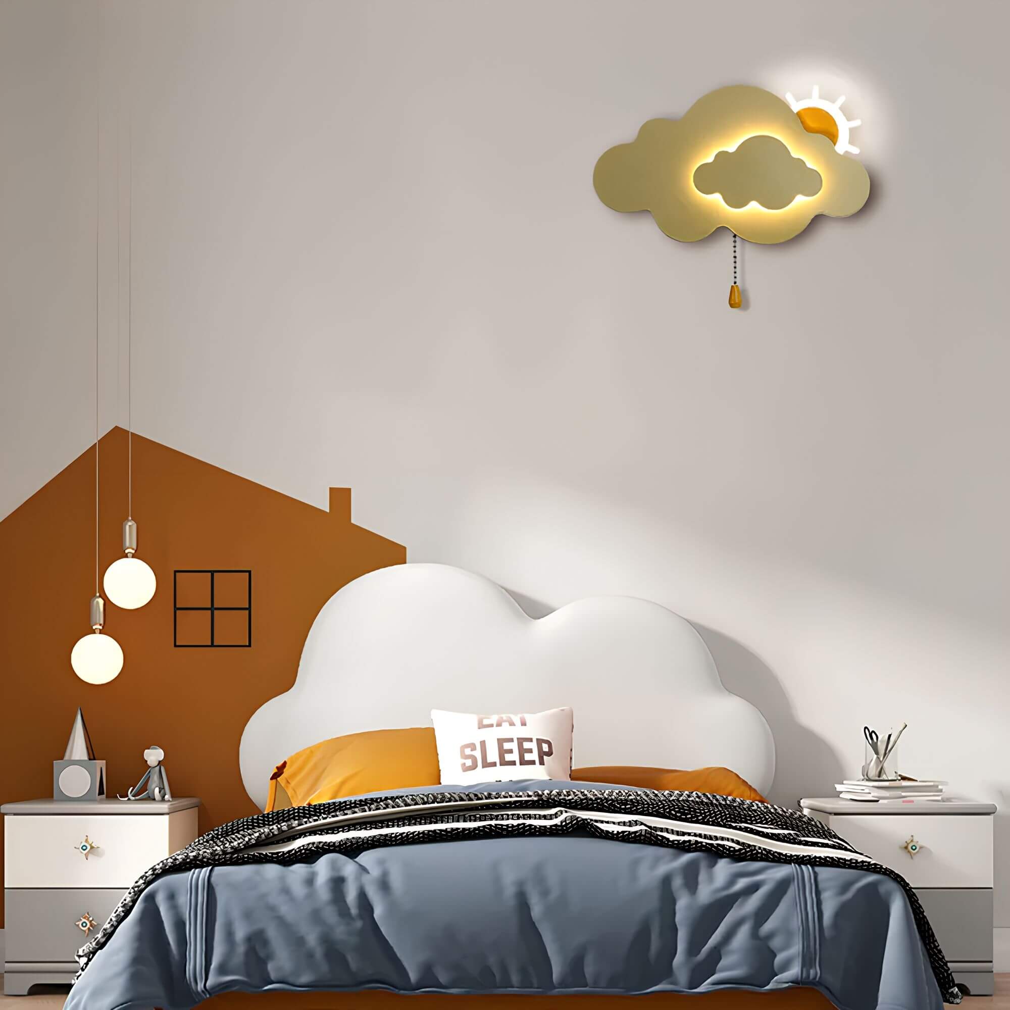 Junips | Children's room wall lamp, Playful design