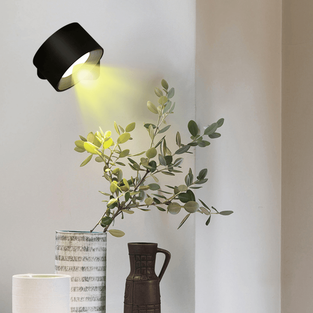 Junips | 360° wireless rechargeable wall light | Versatile LED lighting solution