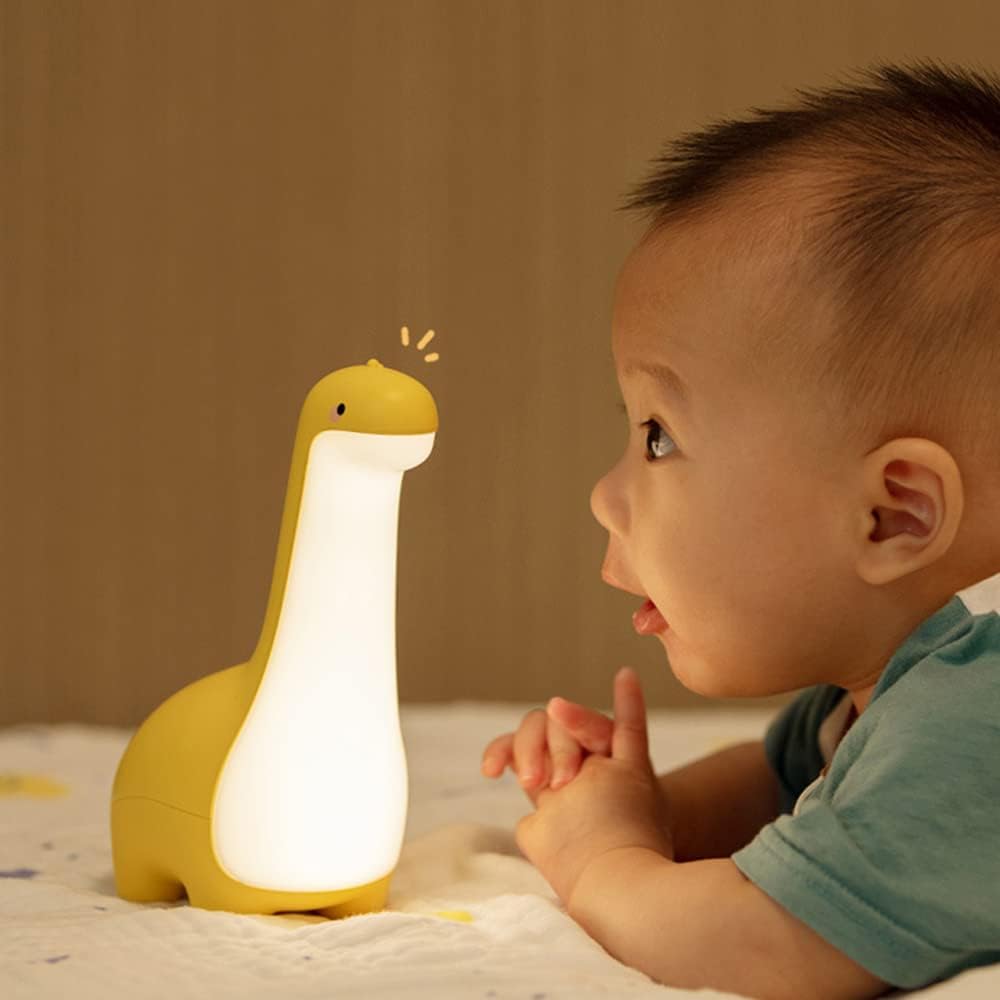 Junips | DinoSnug – Soft Glow Dinosaur Night Light for Kids