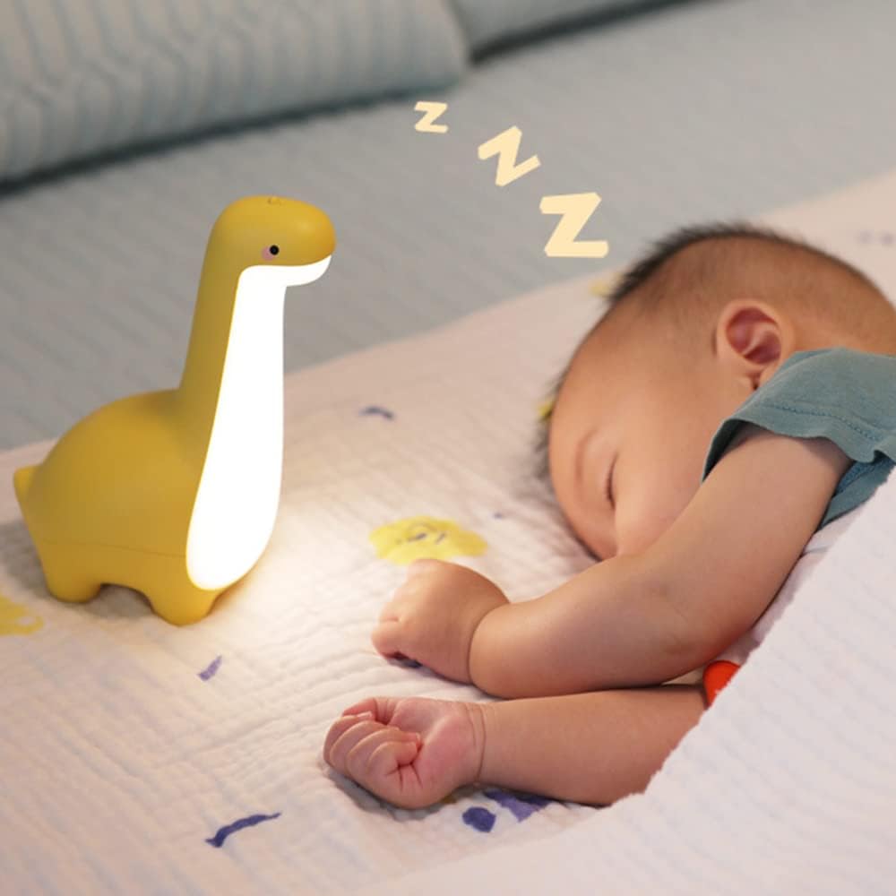 Junips | DinoSnug – Soft Glow Dinosaur Night Light for Kids