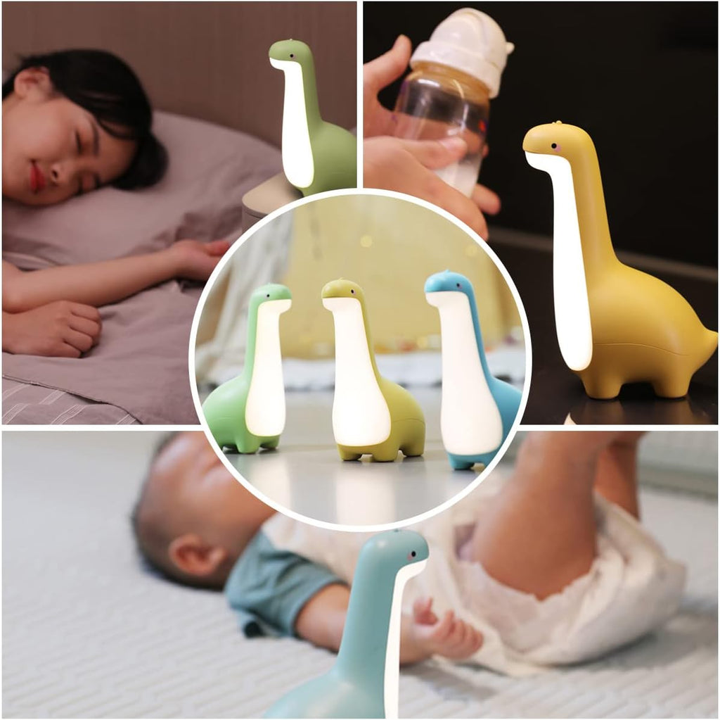 Junips | DinoSnug – Soft Glow Dinosaur Night Light for Kids