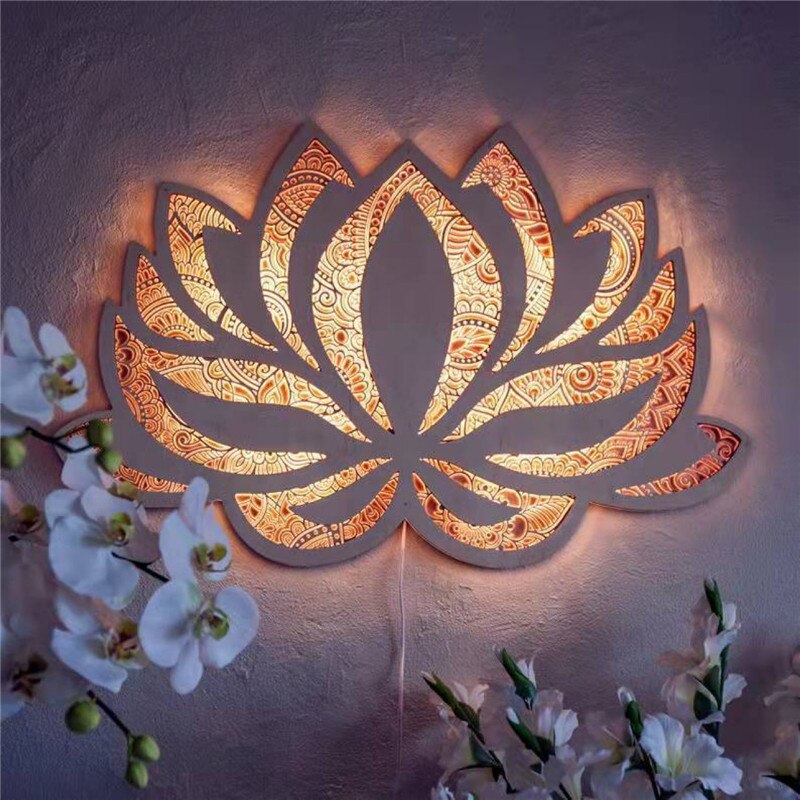 Junips | Spiritual Lotus Wall Lamp