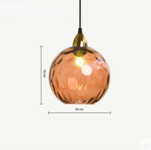 Junips | HelderBol - Glass ball pendant lamp