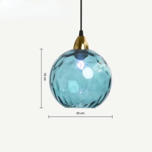 Junips | HelderBol - Glass ball pendant lamp