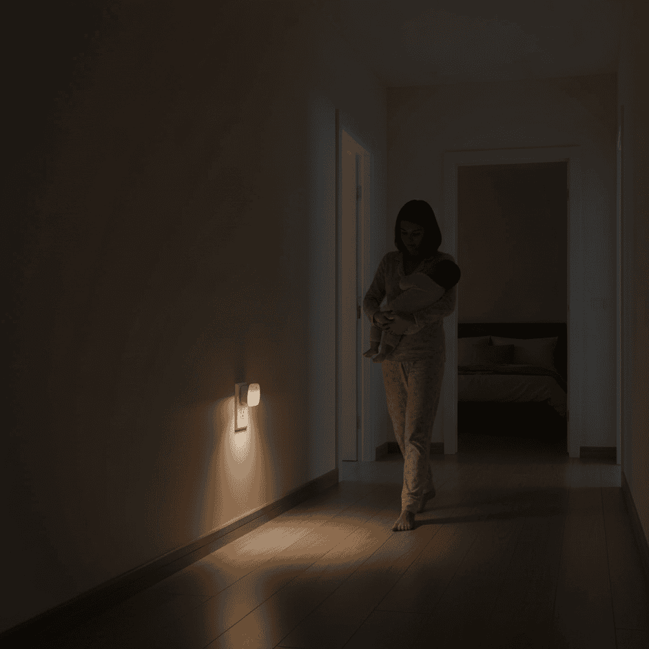 Junips | Energy-saving socket night lights with auto sensor (6-pack)