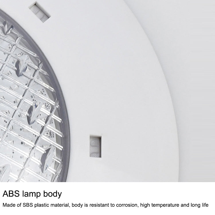 Junips | 18x3W ABS plastic pool wall lamp underwater light (White)