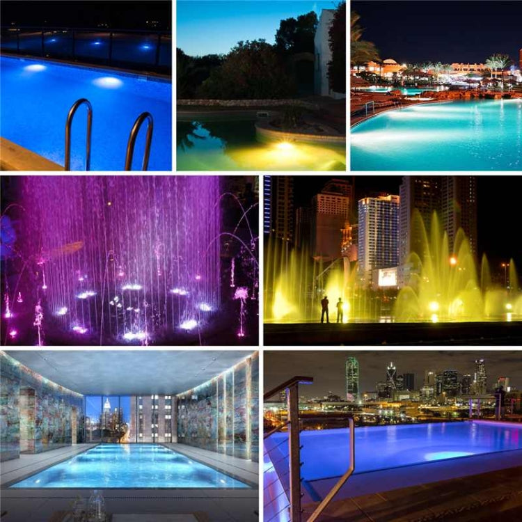 Junips | 18x3W ABS plastic pool wall lamp underwater light (White)