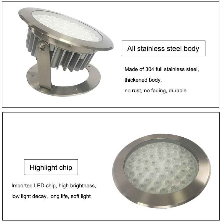 Junips | 9W Quadrat Park Landscape LED Underwater Light Pool Light (Warm White Light)