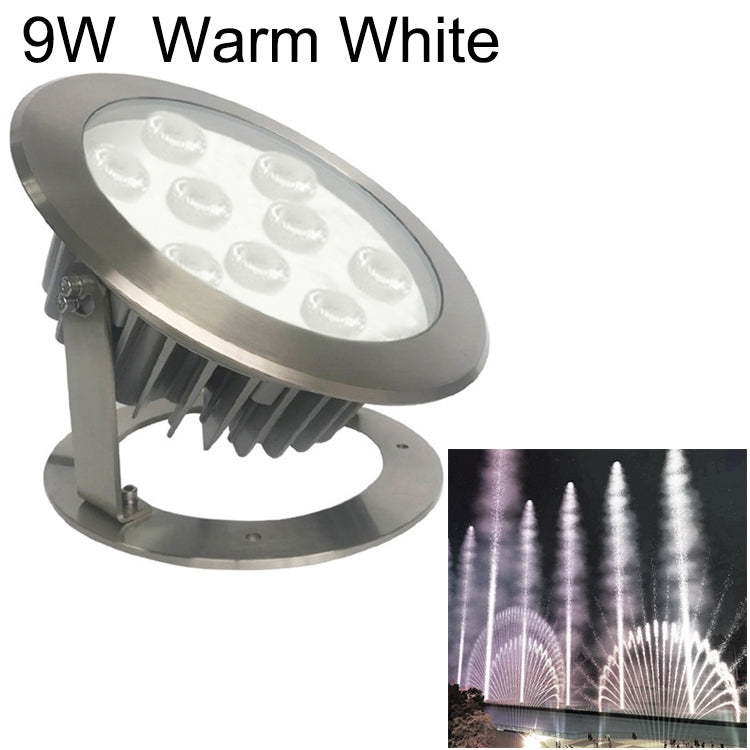 Junips | 9W Quadrat Park Landscape LED Underwater Light Pool Light (Warm White Light)