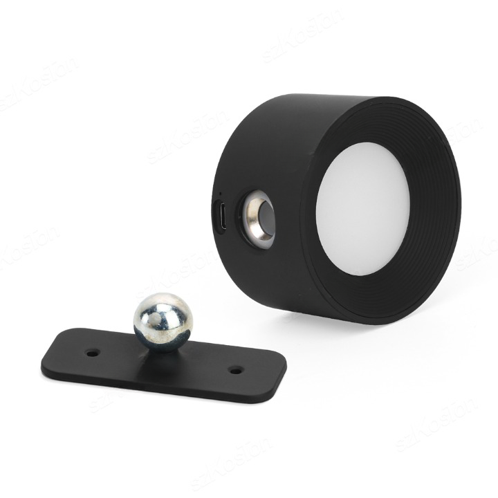 Junips | Spotlight Wireless Wall Lamp - 360° Rotation, Dimmable, Rechargeable Wall Light