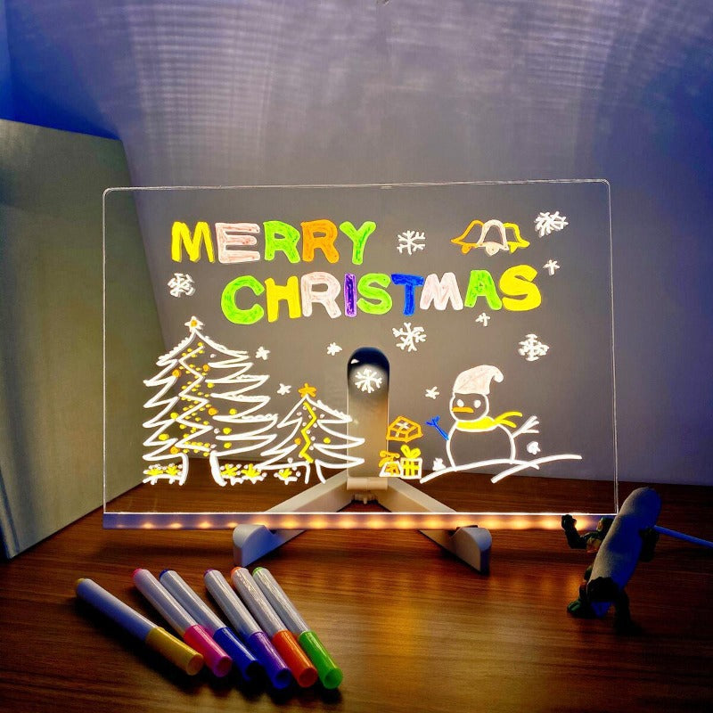 Junips | Children's LED Notice Board with Colors