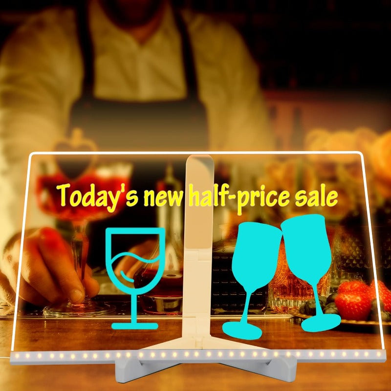 Junips | Children's LED Notice Board with Colors