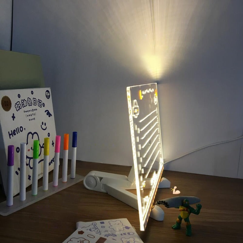 Junips | Children's LED Notice Board with Colors