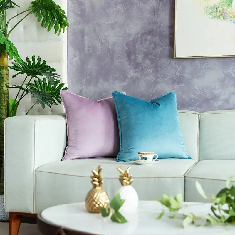 Junips | VelvetLuxe – Elegant velvet cushion cover with refined details