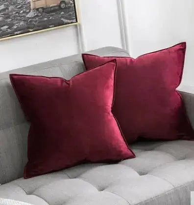 Junips | VelvetLuxe – Elegant velvet cushion cover with refined details