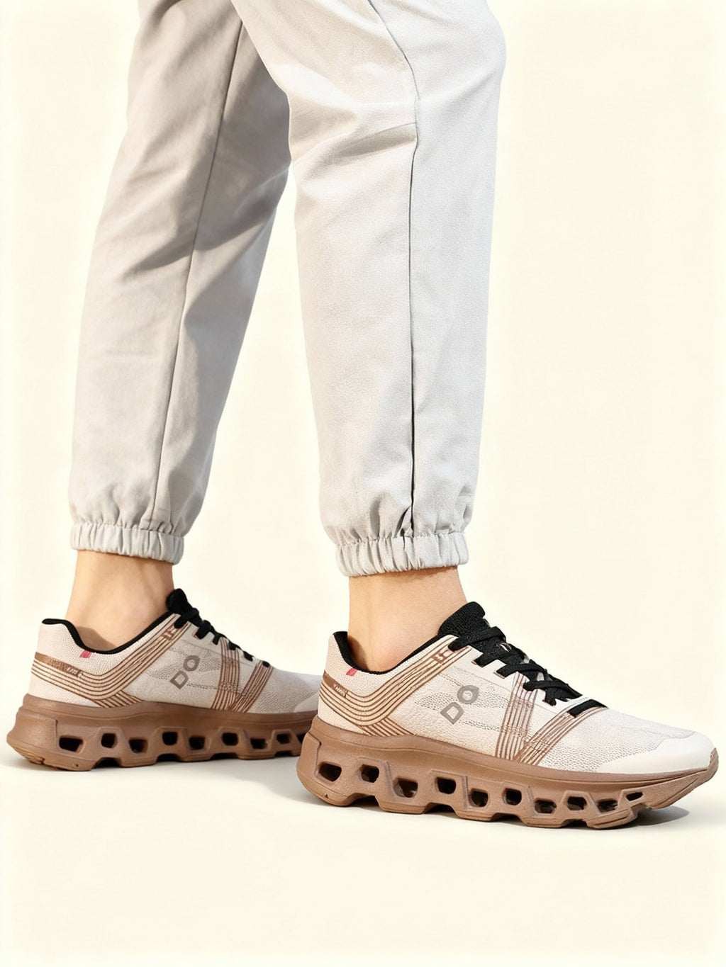 Junips Men's Sneakers | Cotton Fabric Upper | Breathable, Lightweight, Lace-Up
