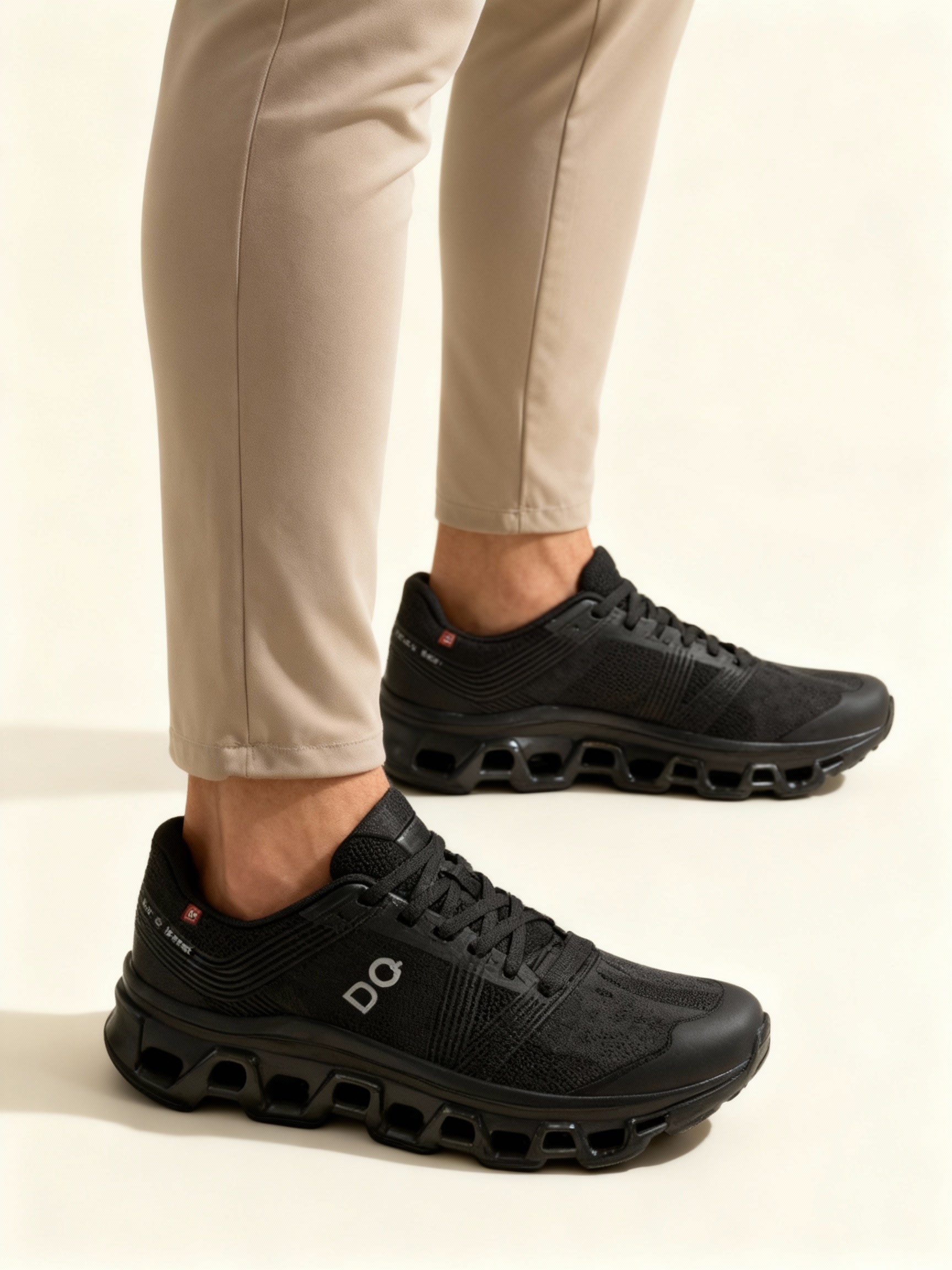 Junips Men's Sneakers | Cotton Fabric Upper | Breathable, Lightweight, Lace-Up