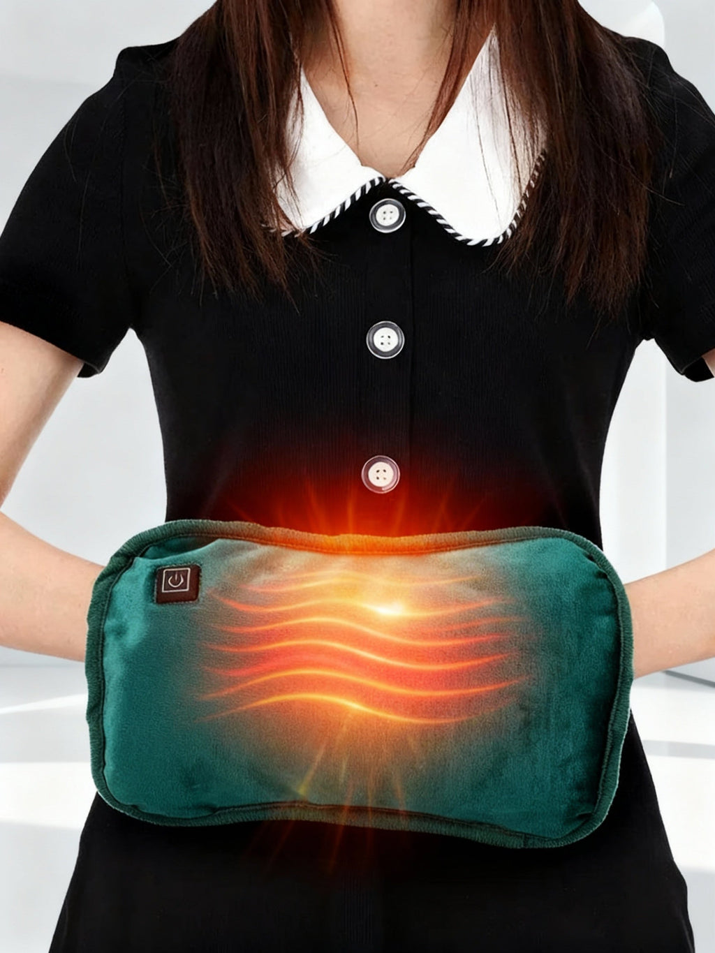 Junips | Portable Heating Pad | 30x20 cm | Fast Heating, Multipurpose Hand/Body Warmer