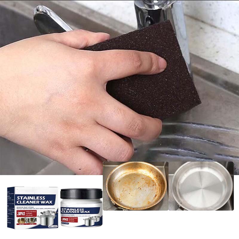 Junips | Magic Nano Stainless Steel Cleaning Paste Wax
