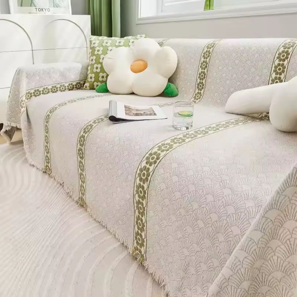 Junips | Flourish Leaf Sofa Cover