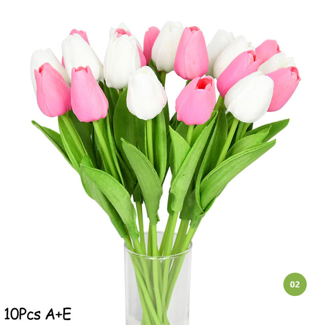 Junips | Fashion Tulip Artificial Flowers For maintenance-free creative home decor Floral Displays For living room dining room Nordic Home Decoration