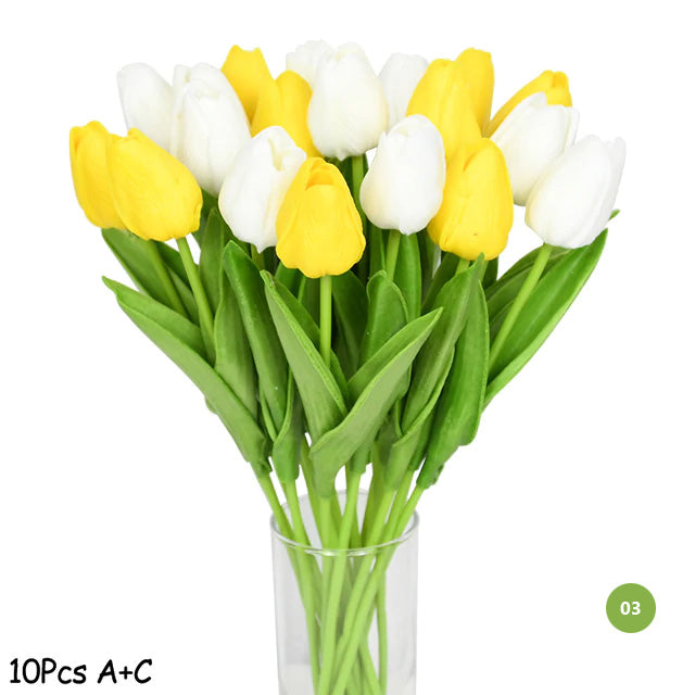Junips | Fashion Tulip Artificial Flowers For maintenance-free creative home decor Floral Displays For living room dining room Nordic Home Decoration