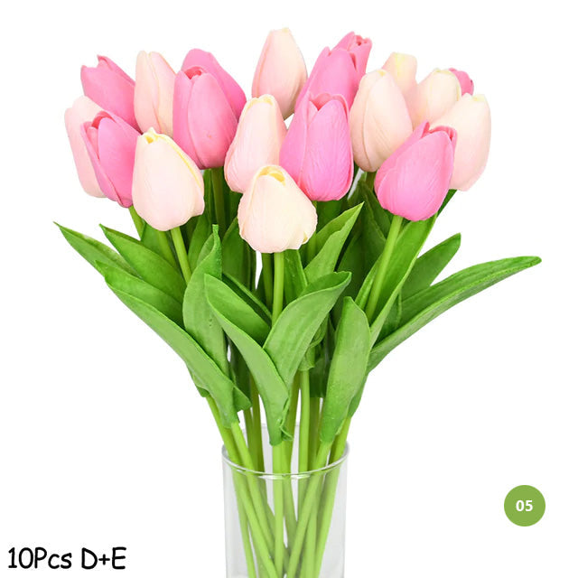 Junips | Fashion Tulip Artificial Flowers For maintenance-free creative home decor Floral Displays For living room dining room Nordic Home Decoration