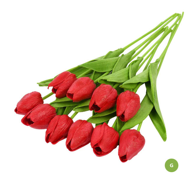 Junips | Fashion Tulip Artificial Flowers For maintenance-free creative home decor Floral Displays For living room dining room Nordic Home Decoration
