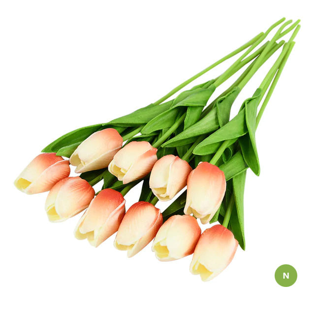 Junips | Fashion Tulip Artificial Flowers For maintenance-free creative home decor Floral Displays For living room dining room Nordic Home Decoration