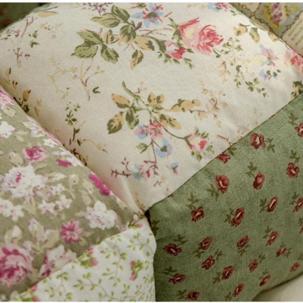Junips | Floral Bloom Quilted Sofa Cover