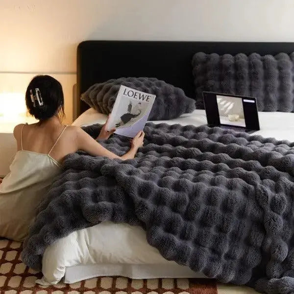 Junips | Warming Blanket - warm blanket for winter - sofa