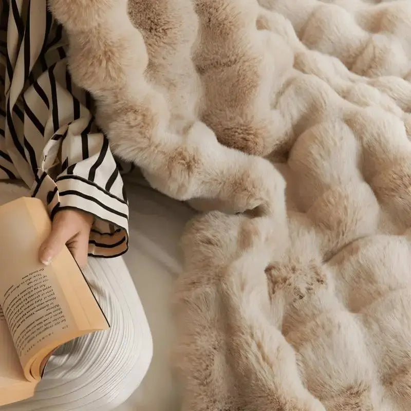 Junips | Warming Blanket - warm blanket for winter - sofa