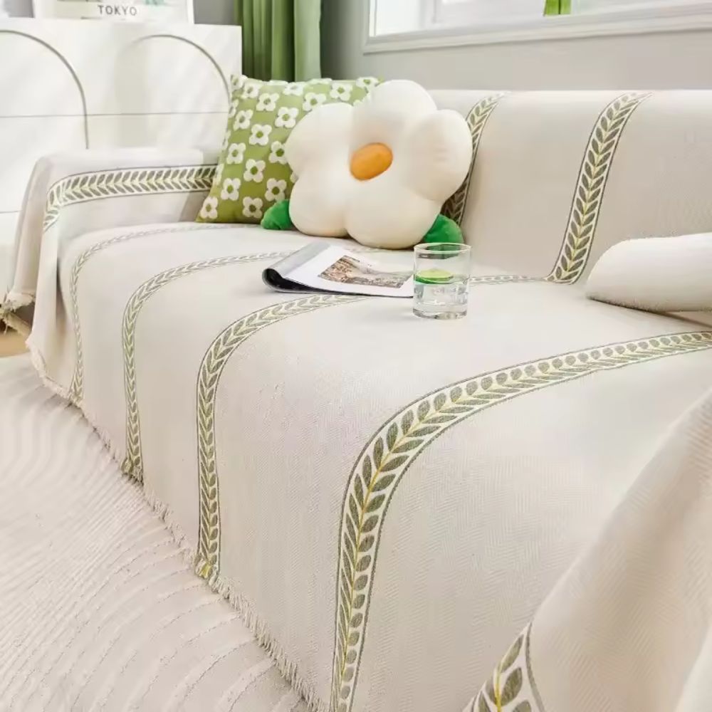 Junips | Flourish Leaf Sofa Cover