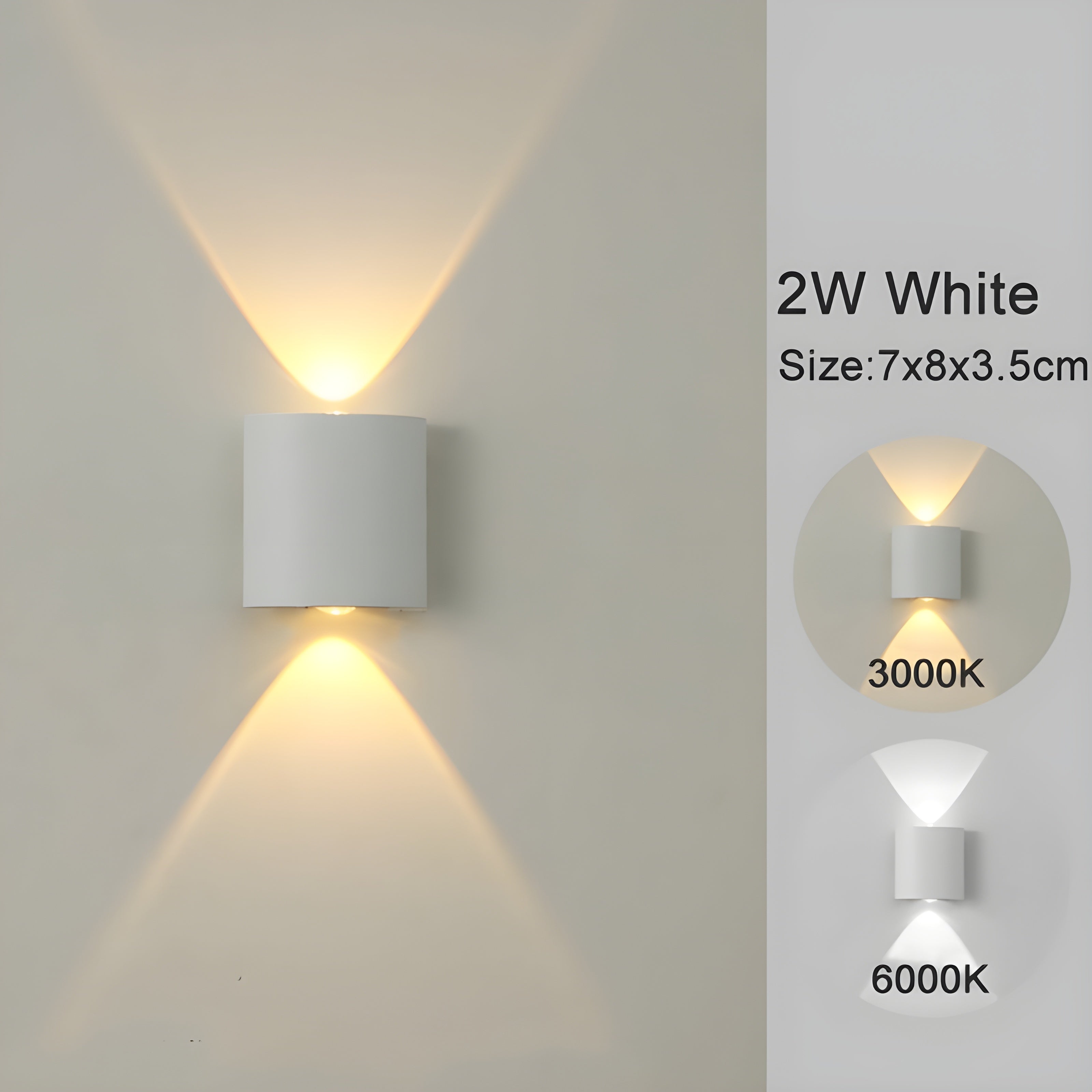Junips | LED wall-mounted lights for indoor and outdoor areas
