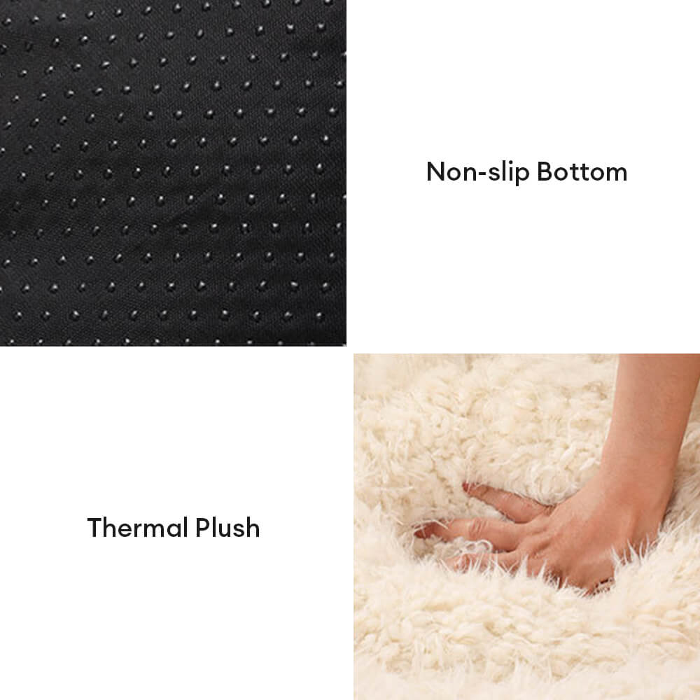 Junips | Alpaca-shaped, fluffy, warm, detachable dog and cat bed