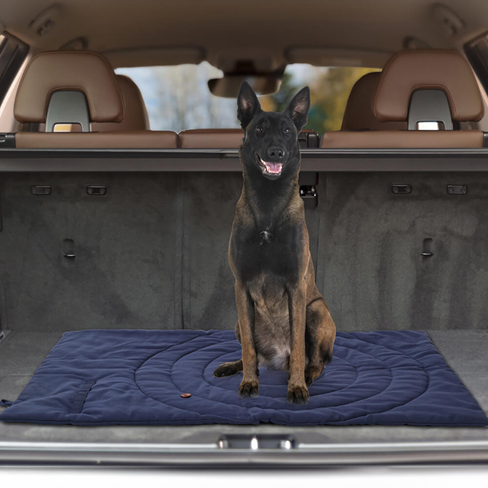 Junips | Folding Waterproof Portable Dog Car Seat Mat Dog Camping Mat