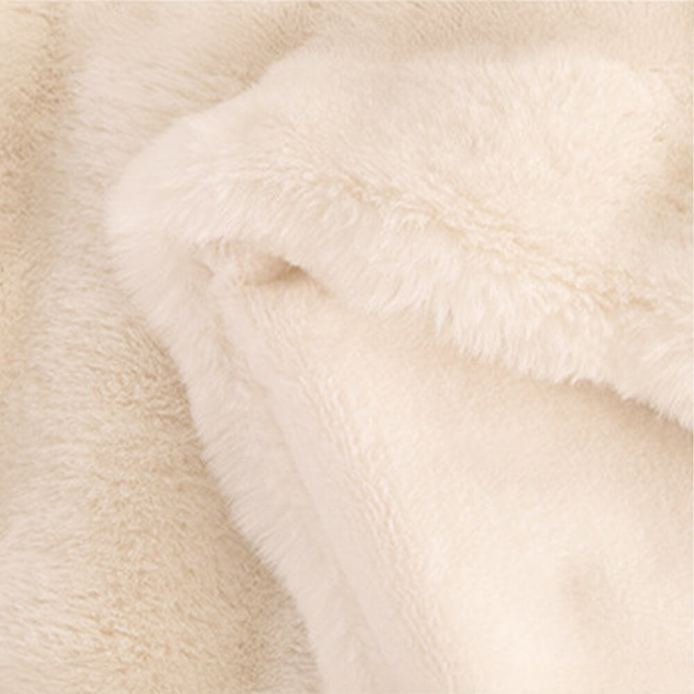 Junips | Premium Bubble Double Layer Thick Faux Rabbit Fur Blanket