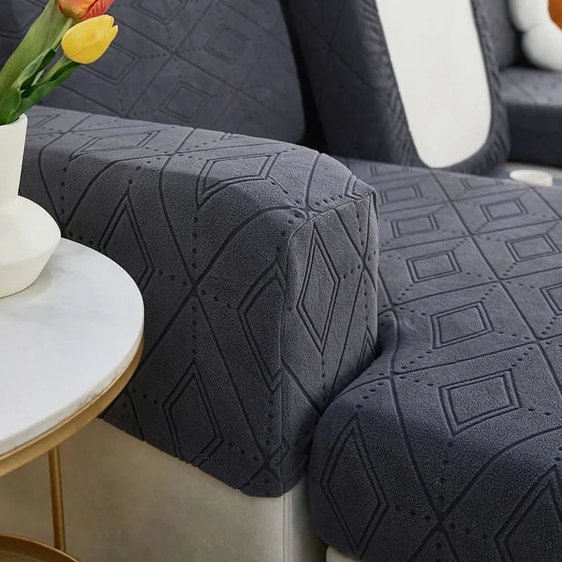 Junips | SlipBliss - Elegant Jacquard Non-Slip Sofa Cover