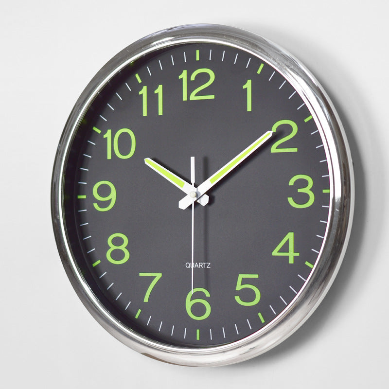 Junips | Silent Glowing Wall Clock – Perfect for Classrooms and Offices