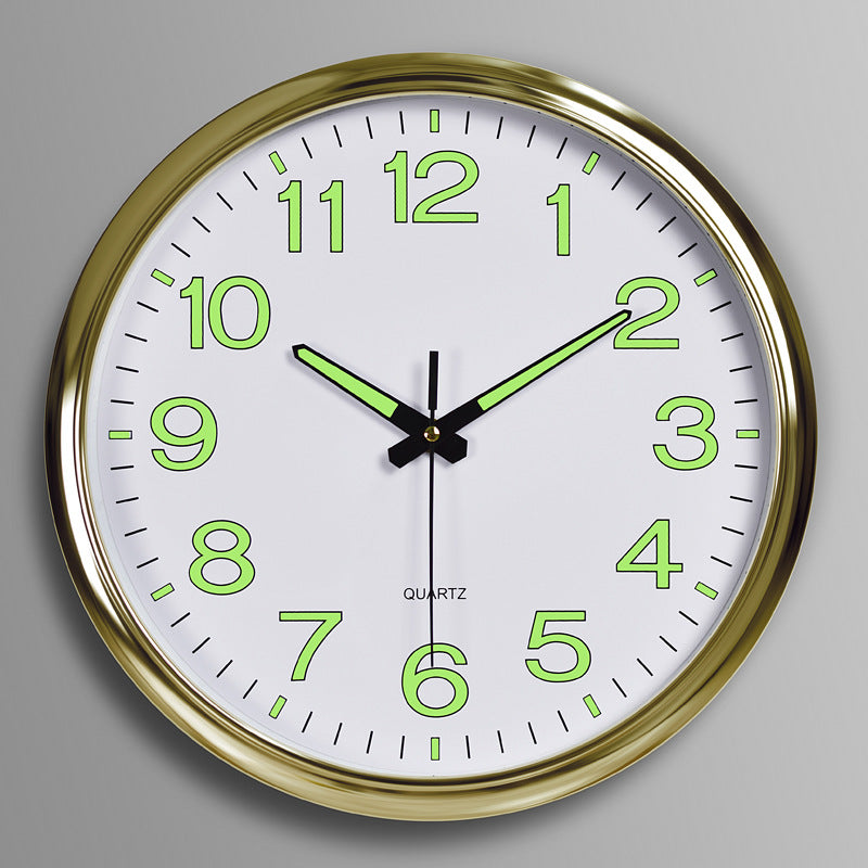 Junips | Silent Glowing Wall Clock – Perfect for Classrooms and Offices