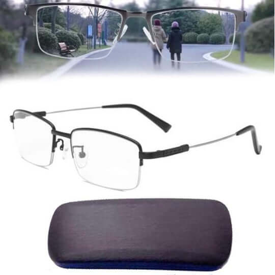 Junips | German Progressive Glasses | Multi-Focus, Photochromic & Blue Light Protection