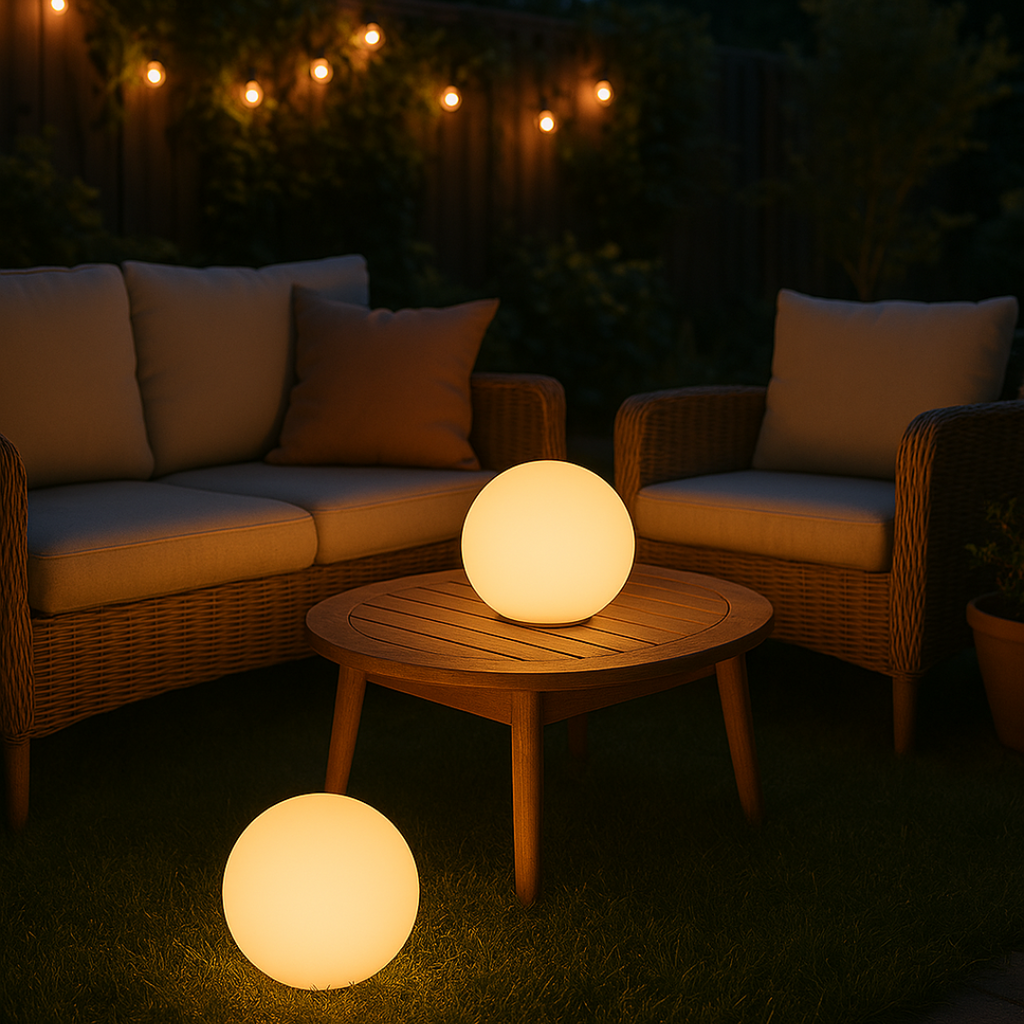 Junips | Modern, colorful table lamp without a cable