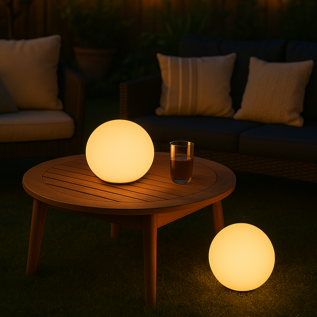 Junips | Modern, colorful table lamp without a cable
