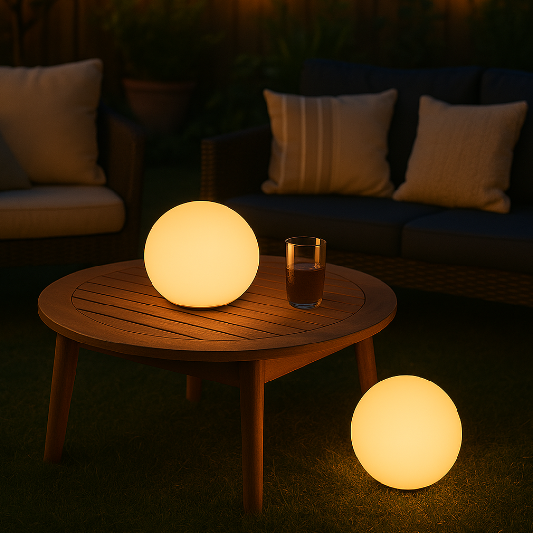 Junips | Modern, colorful table lamp without a cable