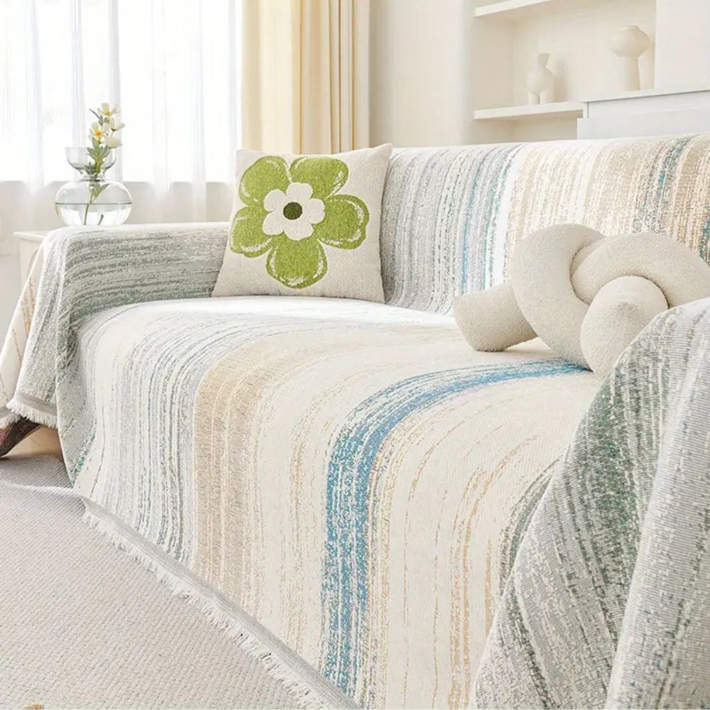 Junips | Serene Stripes Sofa Cover