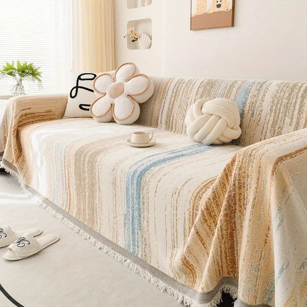 Junips | Serene Stripes Sofa Cover